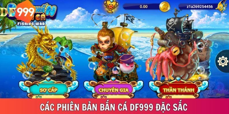 Các tựa game bắn cá DF999 đặc sắc được chơi nhiều nhất